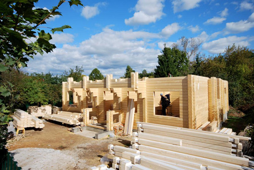 Timber house construction 7