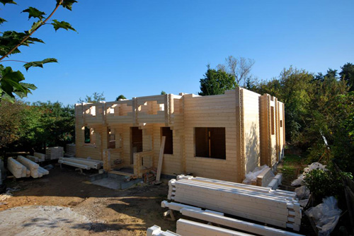 Timber house construction 8