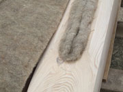 Wool insulation - detail 2