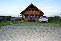 Norský srubový dům v obci Zakřany