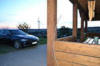 Norský srubový dům v obci Zakřany