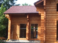 Левое крыло сруба